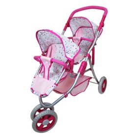 Member's Mark Twin 3-Wheel Jogger Stroller