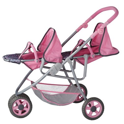 double doll stroller sams