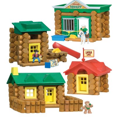 Lincoln logs store wild west frontier