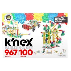 K'nex Mega Moterized Deluxe Building Set with 967 Pieces and Motor (Sam's Exclusive)		
