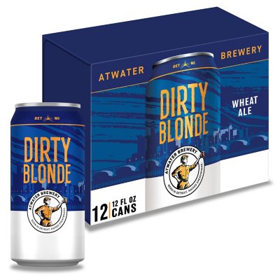 Atwater Brewery Dirty Blonde Ale Beer, 12 fl. oz. can, 12 pk. - Sam's Club