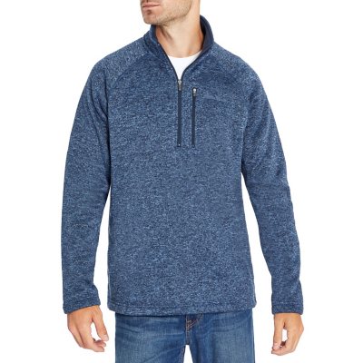 Eddie Bauer Men's 1/4 Zip Sweater Fleece Pullover - Sam's Club