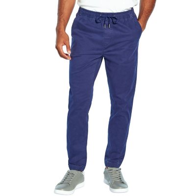men's stretch twill joggers