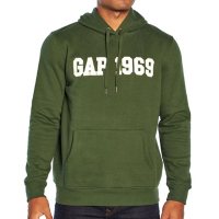 Gap Men's Applique Fleece Logo Hoodie