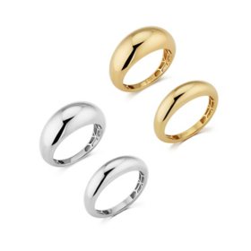 Dome Ring in 14K Gold