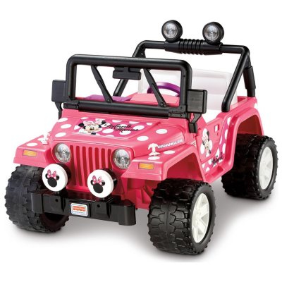 Fisher Price Power Wheels Disney Minnie Mouse Jeep Wrangler