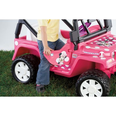 Fisher-Price Power Wheels Disney Minnie Mouse Jeep Wrangler - Sam's Club