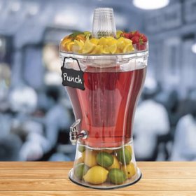 Buddeez Serve-Top Beverage Dispenser with Ice-Cone 3.5 gal.