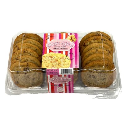 Sweet Girl's Butter Pecan Praline Cookies, 18 ct. - Sam's Club