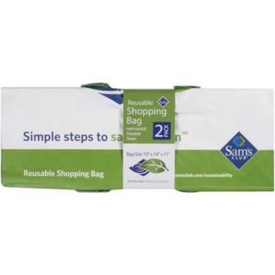 sam's club reusable shopping bags