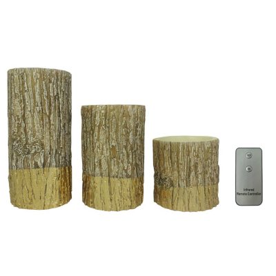 3PC FLAMELESS CANDLE Sam's Club