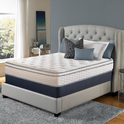 Serta Perfect Sleeper Woodbriar II Cushion Firm Eurotop King Mattress Set