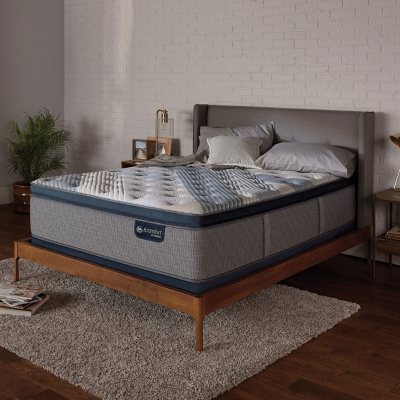 serta icomfort hybrid blue fusion 4000 plush pillow top mattress