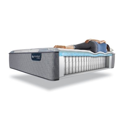 serta blue fusion 200 plush queen