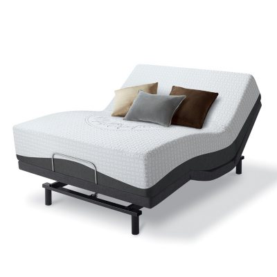 serta ultra luxury hybrid shoreway firm mattress queen set