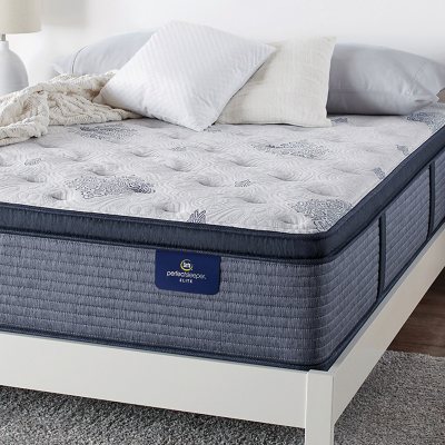 Serta Perfect Sleeper Elite Eldenwood Plush Pillowtop King Mattress Set ...