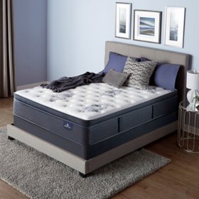 Serta Perfect Sleeper Baymist Cushion Firm Pillowtop Queen