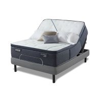 Serta iComfort CF4000 Quilted Hybrid Medium Pillow Top California King Mattress & Motion Perfect IV Adjustable Base Set
