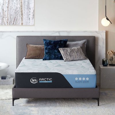 Serta Arctic Premier Plush Hybrid Cooling California King Mattress ...