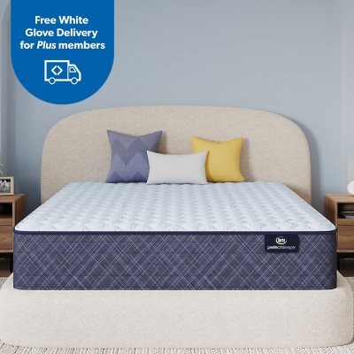 Serta Perfect Sleeper Bleu Moment Mattress:- King, +5.75' Foundation, Firm