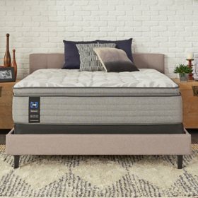Sealy Posturepedic Spring Somers Euro Pillowtop Soft Feel Mattress and 9" Foundation - Twin, Twin XL, Full, Queen, King, California King