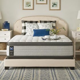 Queen pillow top hot sale mattress set sale