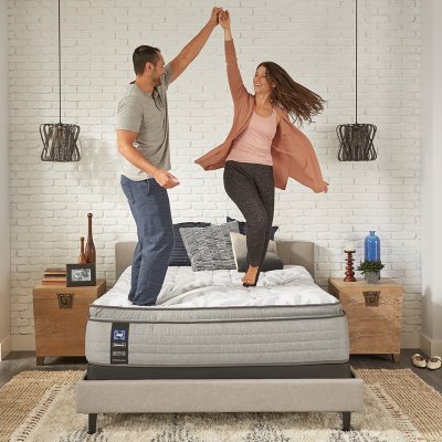 Sealy Posturepedic Spring River Medium Euro Top Mattress Sam s Club