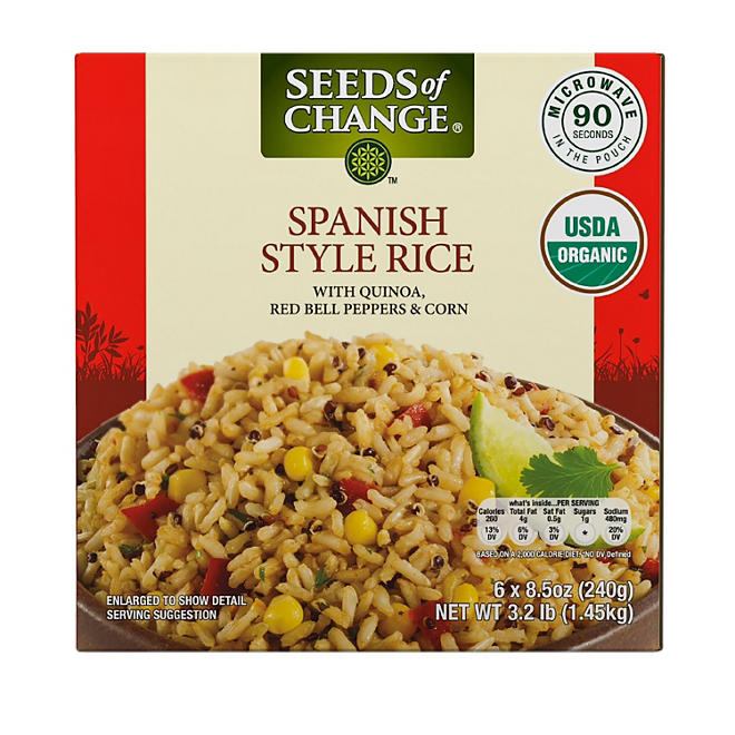Seeds of Change Spanish Style Rice (8.5 oz., 6 pk.)