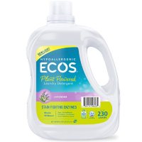 ECOS Hypoallergenic Liquid Laundry Detergent PLUS Enzymes, Lavender Scent (230 loads, 210 fl. oz.)