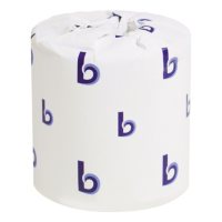 Boardwalk Two-Ply Toilet Tissue, Septic Safe, White, 4.5" x 3.75" (500 sheets/roll, 96 rolls)