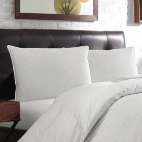 Eddie Bauer Extra Soft Density Quilted Feather Pillow Standard