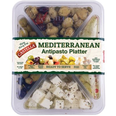 Castella Mediterranean Antipasto Platter ( lbs.) - Sam's Club