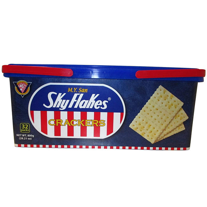 M.Y. San SkyFlakes Crackers 0.88 oz., 32 pk.