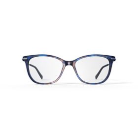 Jones New York J775 Blue Tortoise Square Eyeglasses
