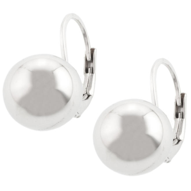 10mm Sterling Silver Ball Earrings