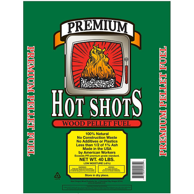 Hot Shots® Wood Pellet Fuel - 40 lbs.