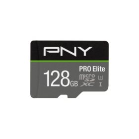 PNY PRO Elite Class 10 U3 microSDXC Flash Memory Card (Select Capacity)