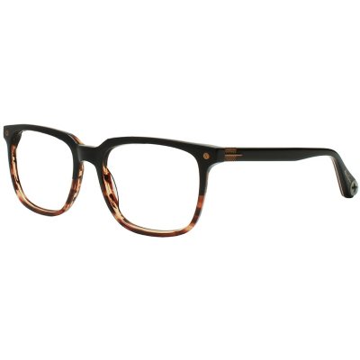 Gunmetal Classic Rectangle Rimless Eyeglasses - Smart