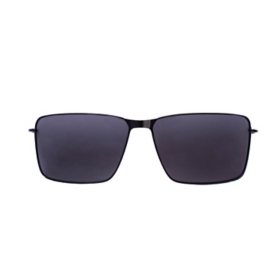 Callaway Square Clip-On Sunglasses, Black CA118