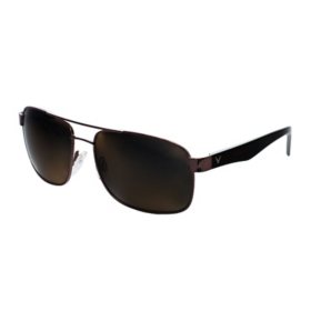 Callaway Classic Aviator Sunglasses, Dark Brown, CA805