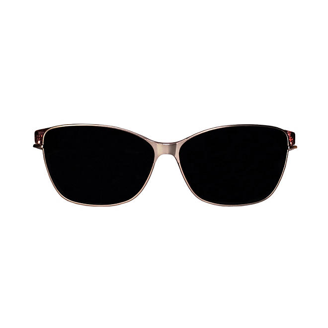 Callaway Clip-On Sunglasses, CA113 Gold