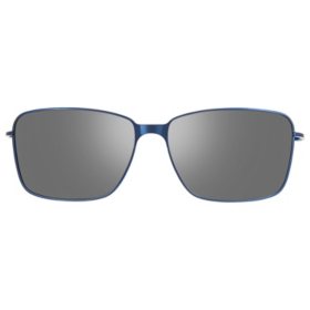 Callaway Rectangle Clip-On Sunglasses, CA101 Blue 