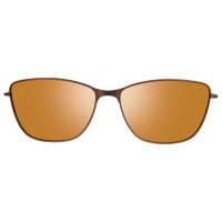 Callaway CA106 Women's Two-Tone Brown Clip-On Sunglasses