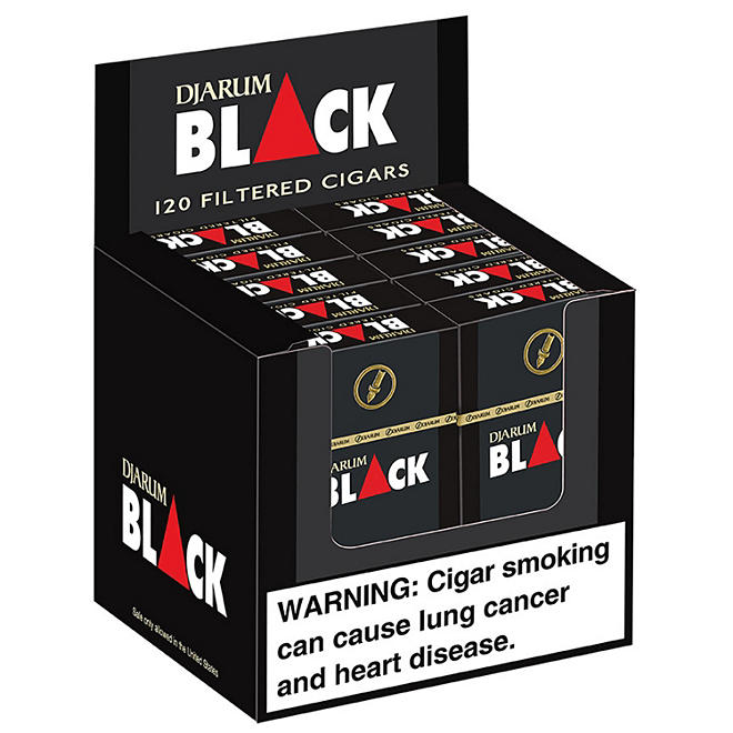 Djarum Black Filtered Cigars (10 ct., 12 pk.)