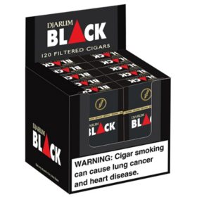 Djarum Black Filtered Cigars 10 ct., 12 pk.