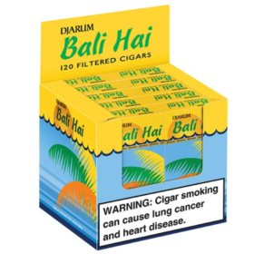 Djarum Bali Hai Filtered Cigars (10 ct., 12 pk.)