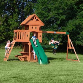 Backyard Discovery Woodland Cedar Swingset