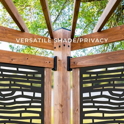 Backyard discovery cedar cabana pergola lounger hot sale