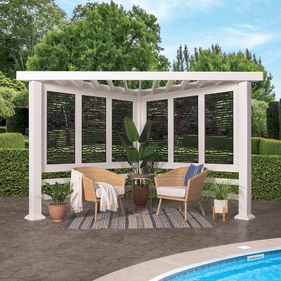 Backyard Discovery Richmond Traditional Steel Cabana Pergola - Sam's Club