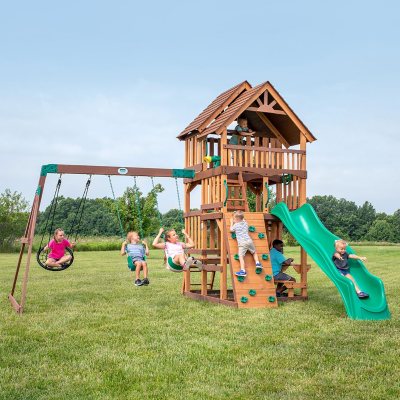 Backyard adventures best sale swing set